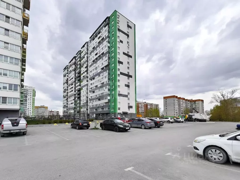 1-к кв. Тюменская область, Тюмень Велижанская ул., 66к1 (34.0 м) - Фото 0