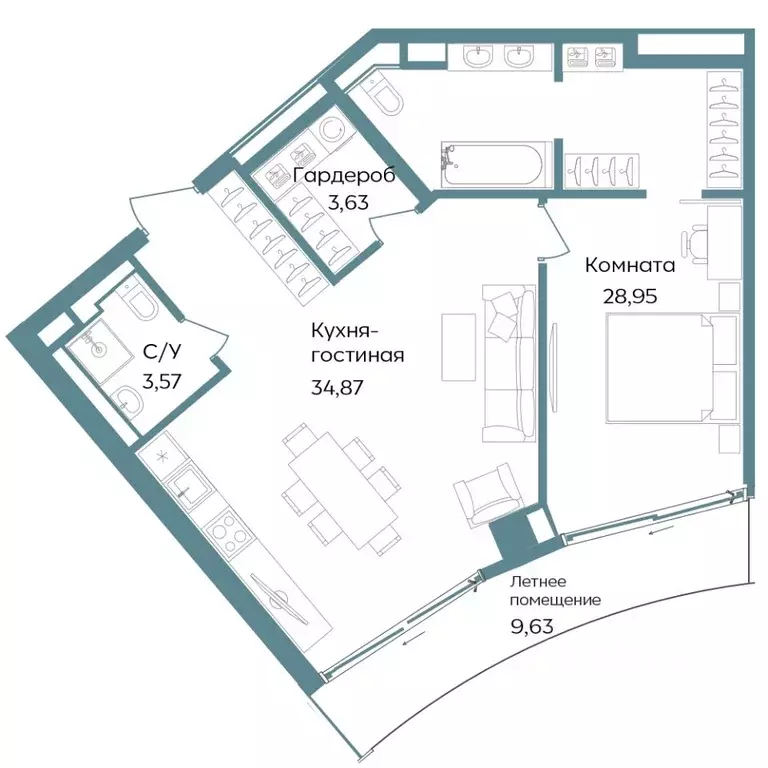 2-к кв. Крым, Саки ул. Морская (80.65 м) - Фото 0