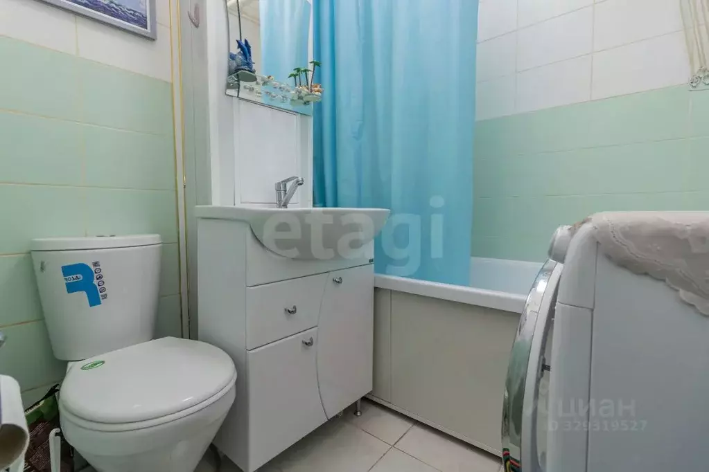 1-к кв. Тюменская область, Тюмень ул. Пермякова, 7а (34.1 м) - Фото 1