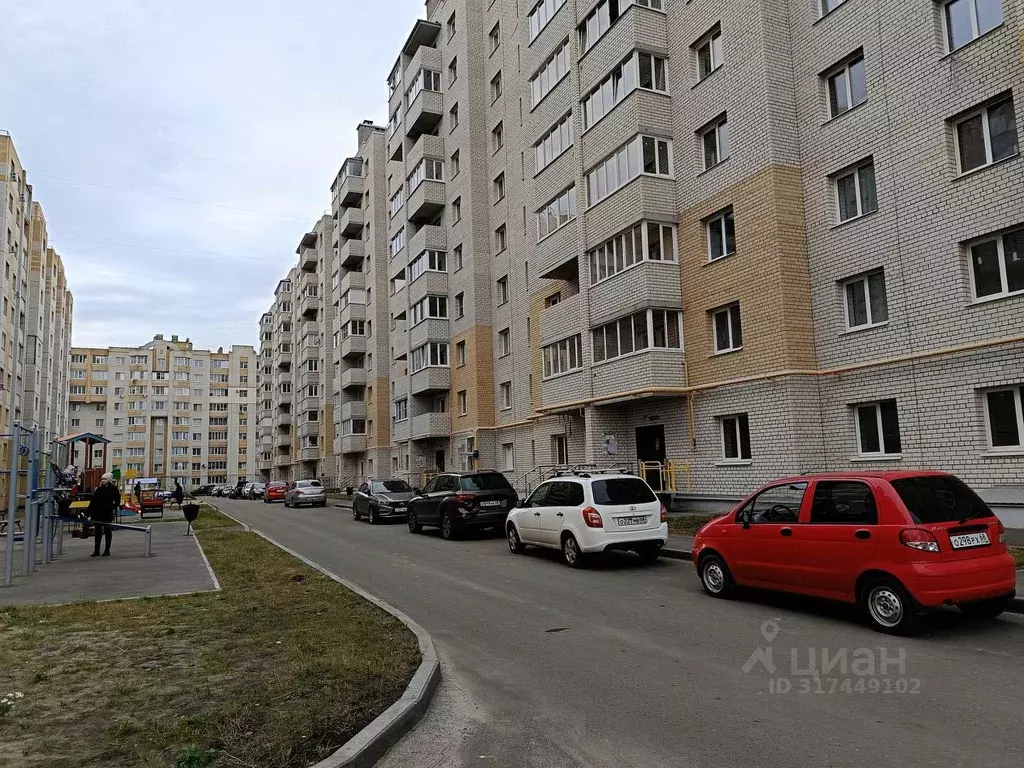 1-к кв. Тамбовская область, Тамбов Кавказская ул., 1Б (39.3 м) - Фото 1