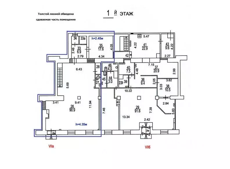 Помещение свободного назначения в Москва Автозаводская ул., 4 (127 м) - Фото 1