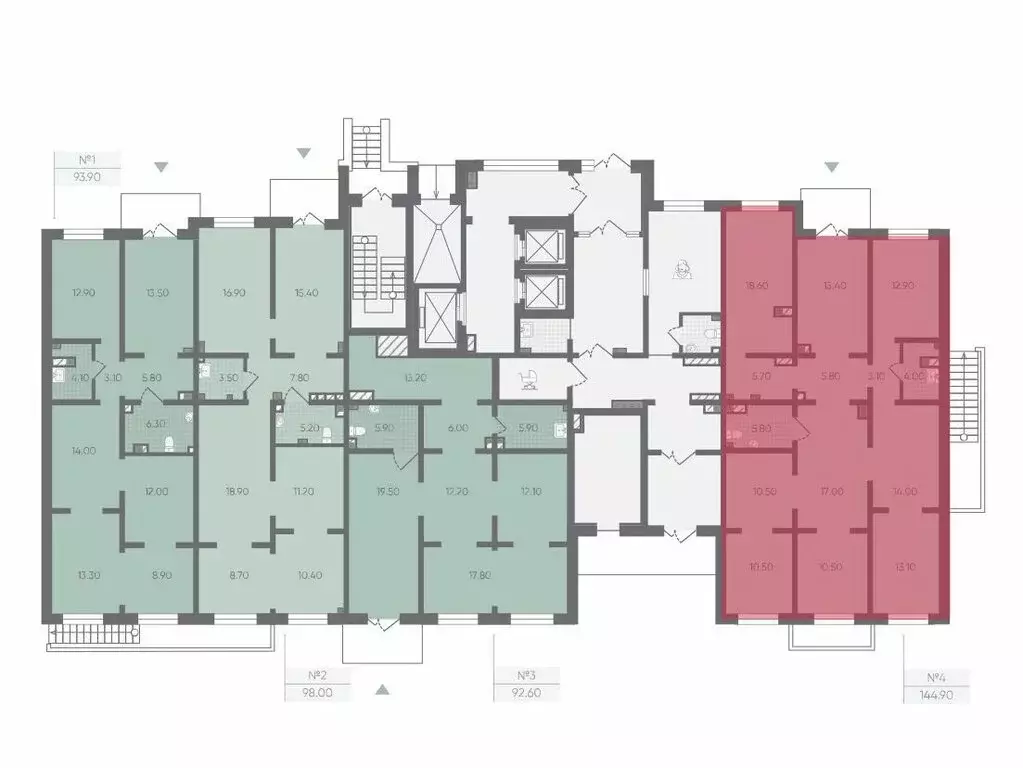 Офис (144.9 м) - Фото 2