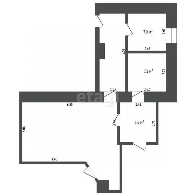 Склад в Тюменская область, Тюмень ул. 50 лет Октября, 213 (60 м) - Фото 2