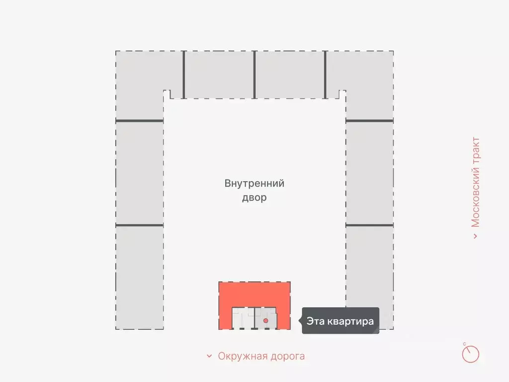 1-к кв. Тюменская область, Тюмень Кремлевская ул., 97 (40.6 м) - Фото 1