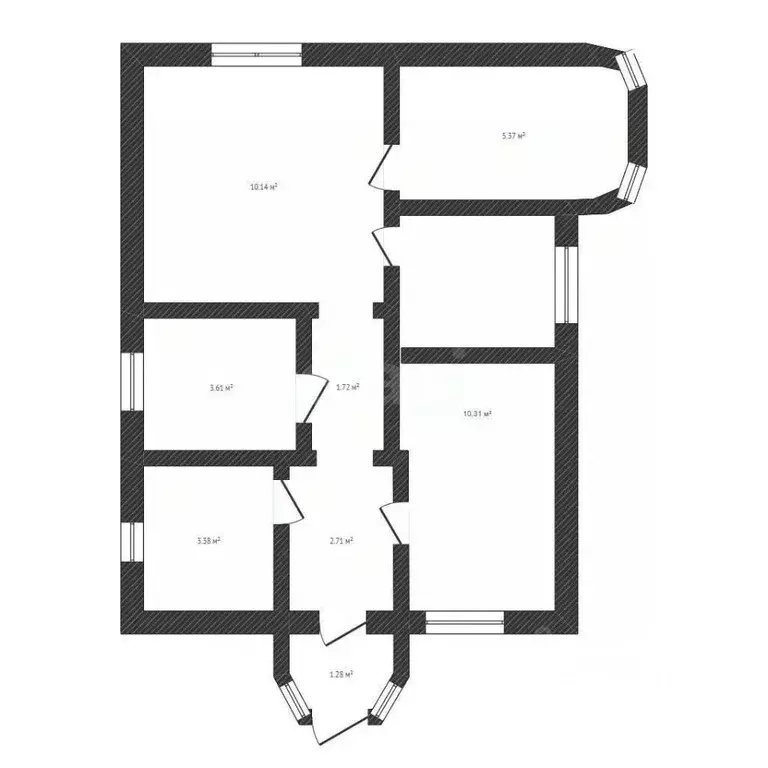 Дом в Белгородская область, Валуйки Железнодорожная ул., 4 (152 м) - Фото 2