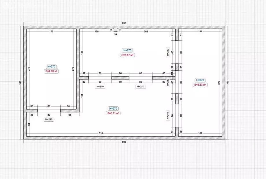 Дом в Назрань, улица З.А. Мужехоева (145 м) - Фото 1
