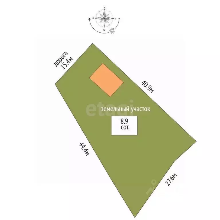 Дом в Саха (Якутия), Жатай городской округ, Жатай рп ул. Строителей, 9 ... - Фото 2