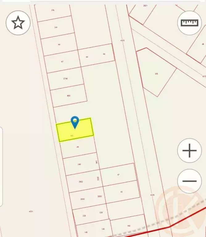 Участок в Крым, Сакский район, Суворовское с/пос, с. Каменоломня ул. ... - Фото 2