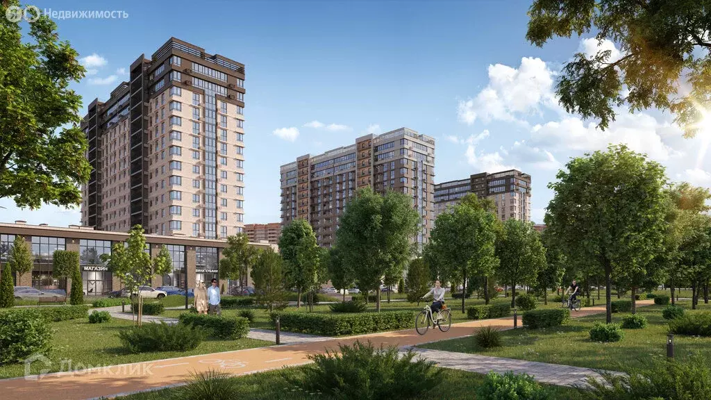 1-комнатная квартира: Краснодар, микрорайон Догма Парк, улица Марины ... - Фото 1