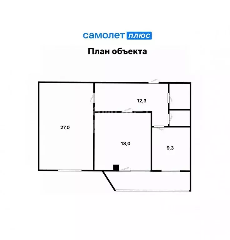 2-к кв. Свердловская область, Первоуральск ул. Ватутина, 72А (71.8 м) - Фото 2