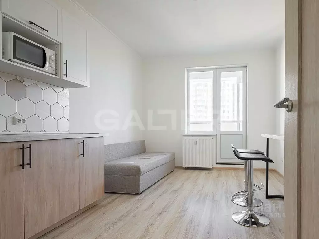 Студия Санкт-Петербург ул. Плесецкая, 10 (20.5 м) - Фото 1