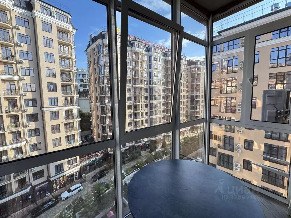 1-к кв. Краснодарский край, Сочи Донская мкр, ул. Лавровая, 1Б (38.0 ... - Фото 2