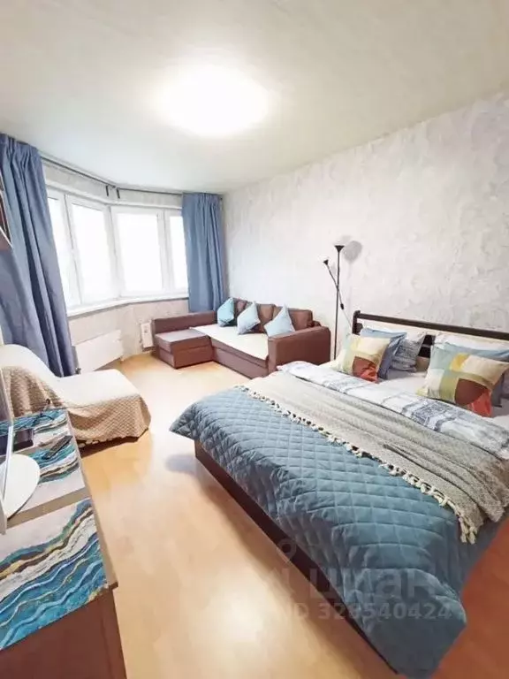 1-к кв. Московская область, Люберцы ул. Преображенская, 17к1 (45.0 м) - Фото 1