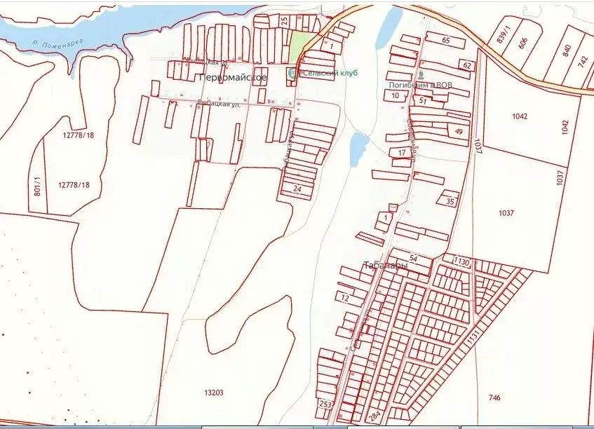 Участок в Чувашия, Цивильский муниципальный округ, д. Табанары  (20.0 ... - Фото 1