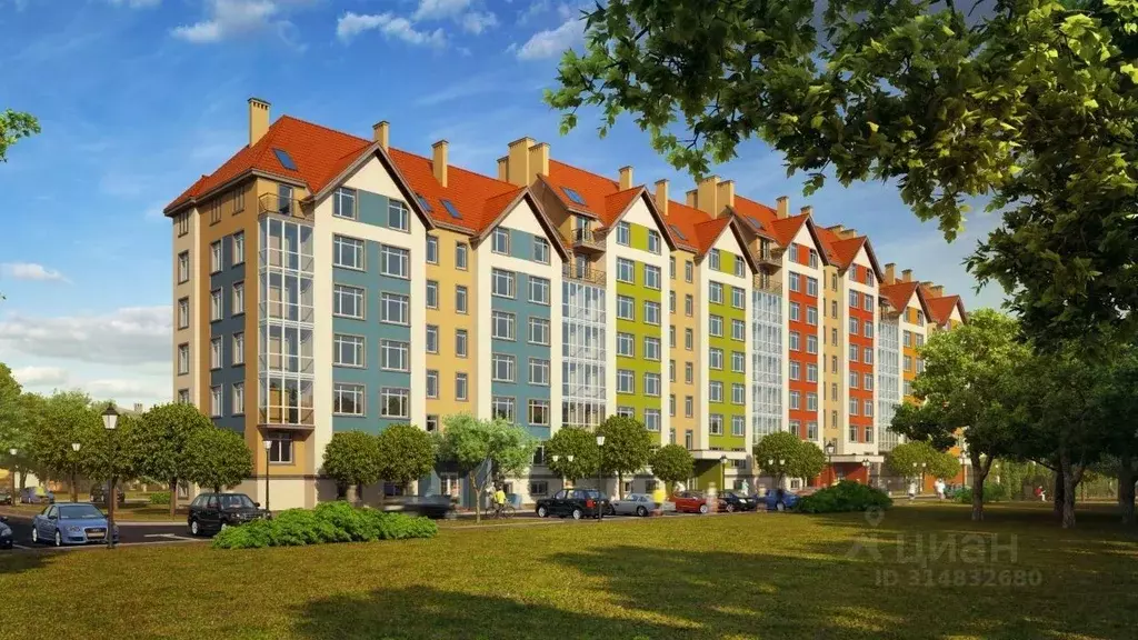 1-к кв. Калининградская область, Янтарный пгт ул. Советская, 104б ... - Фото 2