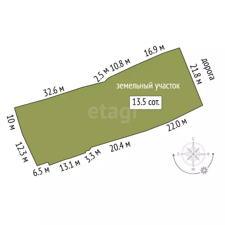 Дом в Тюмень, Большая Заречная улица (77.8 м) - Фото 1