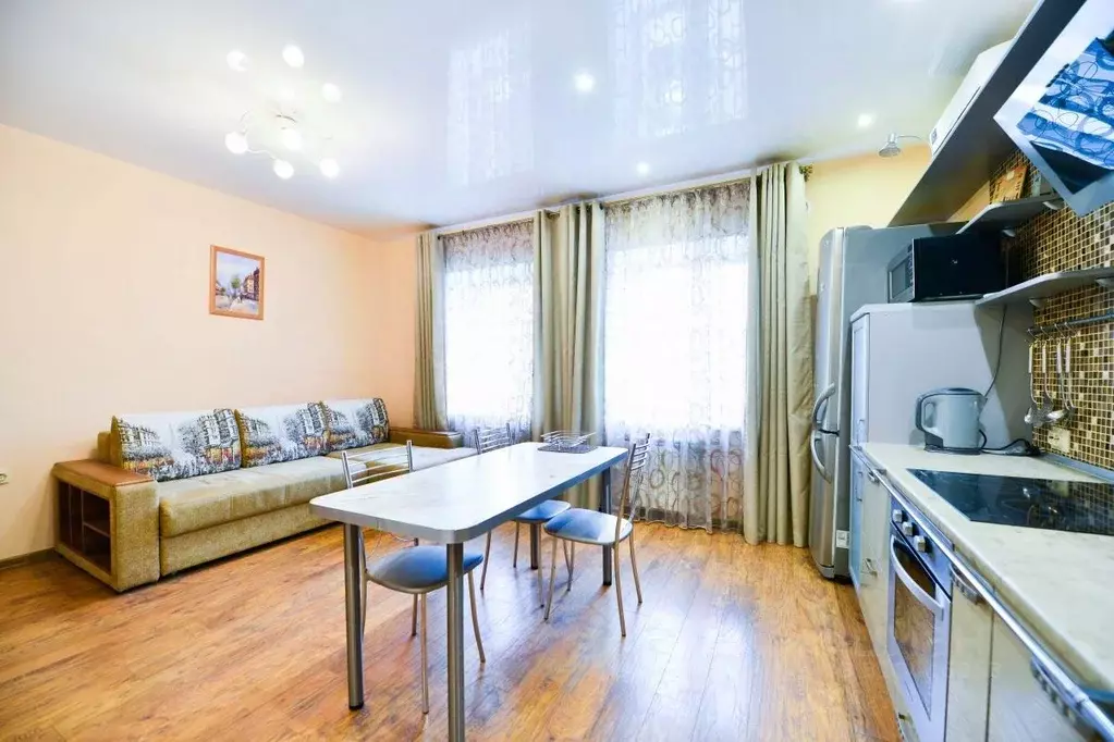 1-к кв. Хабаровский край, Хабаровск Ленинградская ул., 35Б (50.4 м) - Фото 1