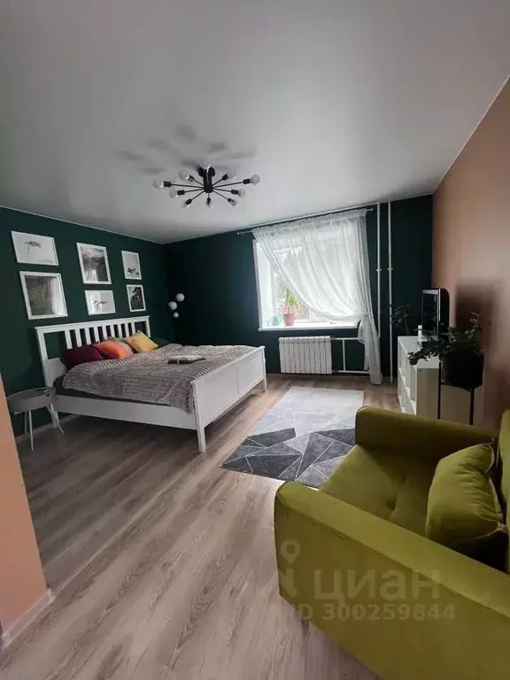 Студия Московская область, Дубна ул. Володарского, 4/18Б (36.0 м) - Фото 1