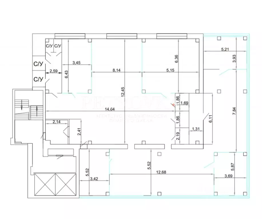 Офис в Москва ул. Бутырский Вал, 68/70С1 (425 м) - Фото 2