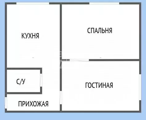 2-к кв. Дагестан, Махачкала ул. Гагарина, 82 (44.0 м) - Фото 1