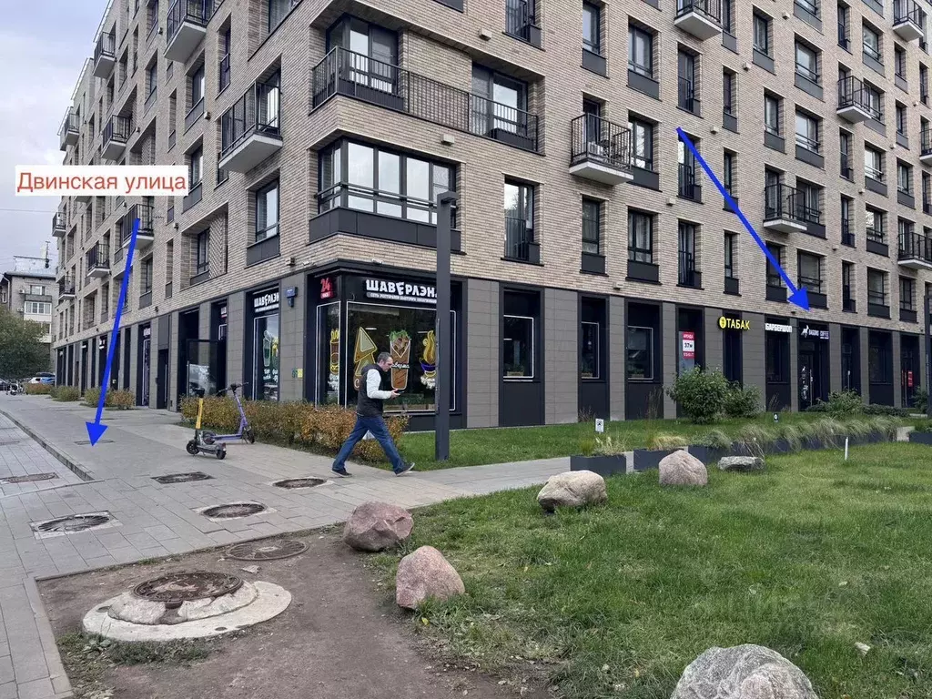 Помещение свободного назначения в Санкт-Петербург Двинская ул., 6 (30 ... - Фото 1