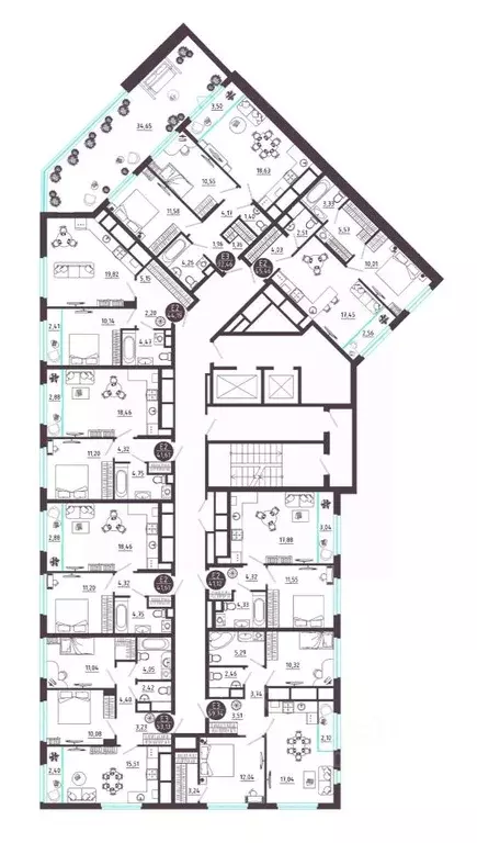1-к кв. Рязанская область, Рязань Московское ш. (41.12 м) - Фото 1