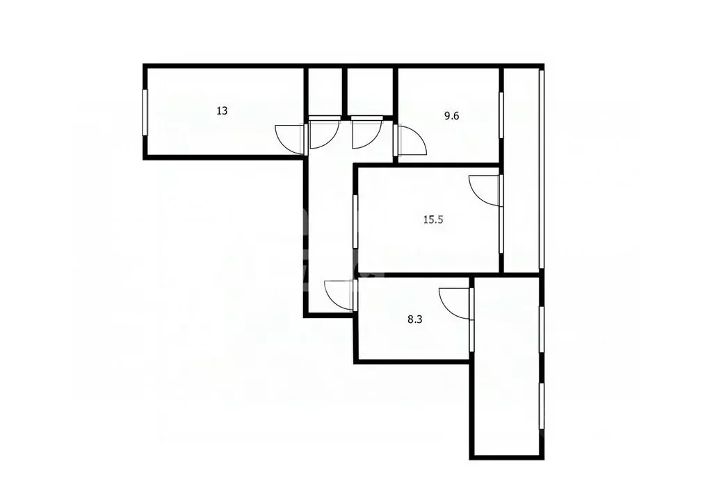 3-к кв. Кировская область, Киров ул. Ленина, 165 (60.0 м) - Фото 1