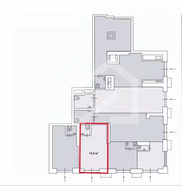 Помещение свободного назначения в Москва Дмитровское ш., вл89 (17 м) - Фото 2