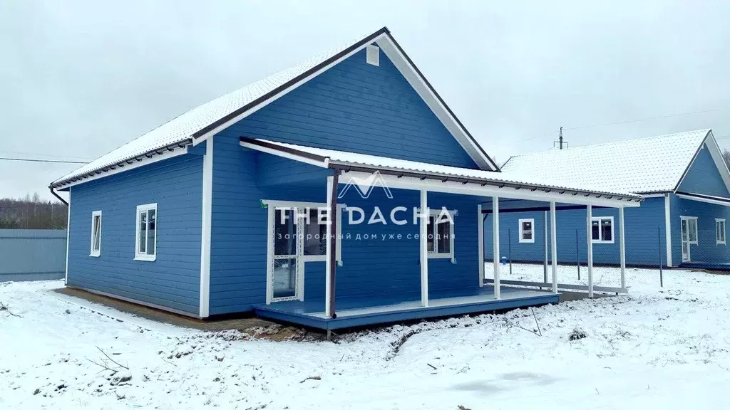 Дом в Калужская область, Совхоз Боровский с/пос, Волконское кп  (90 м) - Фото 1