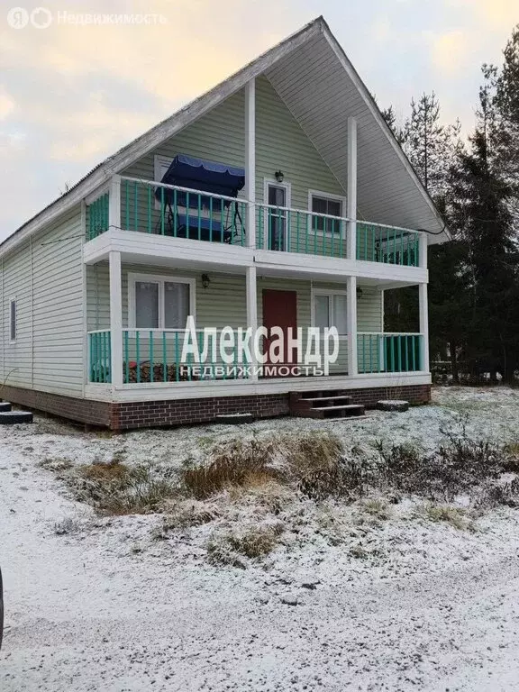 Дом в Выборгский район, Советское городское поселение, СНТ Эрудит, ... - Фото 1