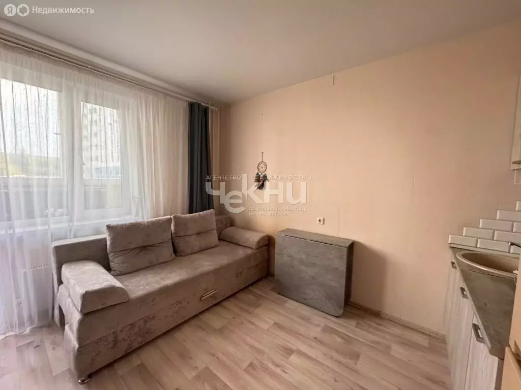 Квартира-студия: Нижний Новгород, улица Бориса Видяева, 17 (17.3 м) - Фото 1