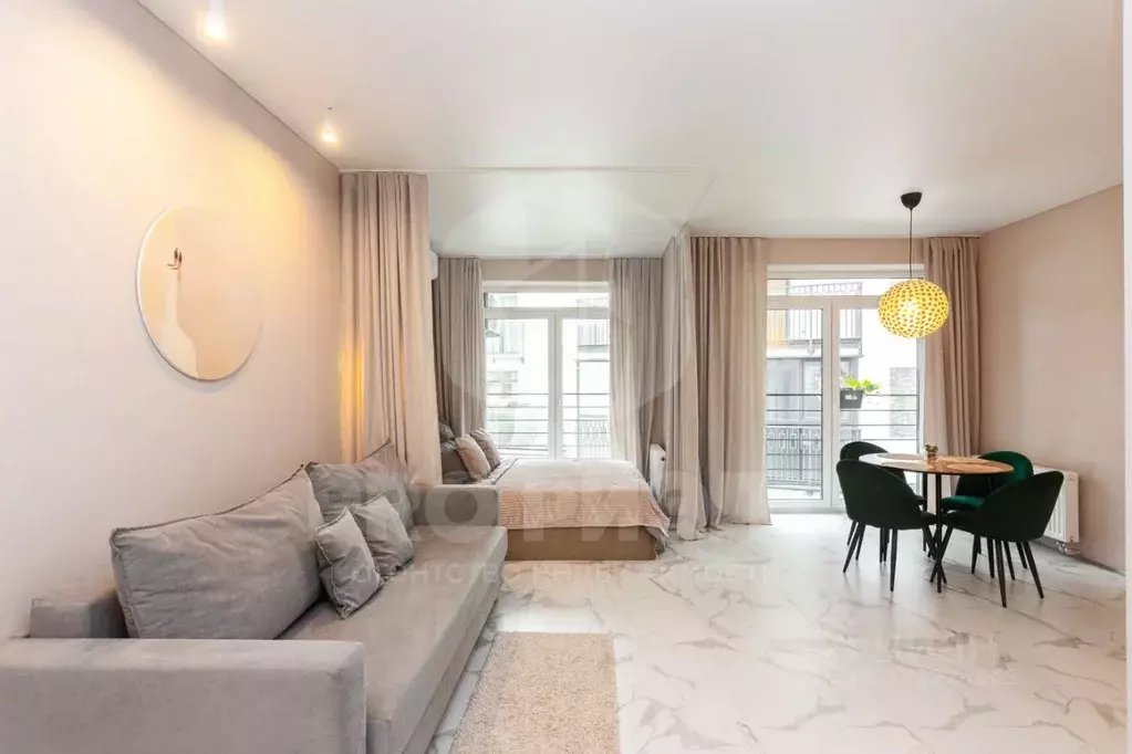 Студия Калининградская область, Зеленоградск ул. Гагарина, 57 (38.0 м) - Фото 1