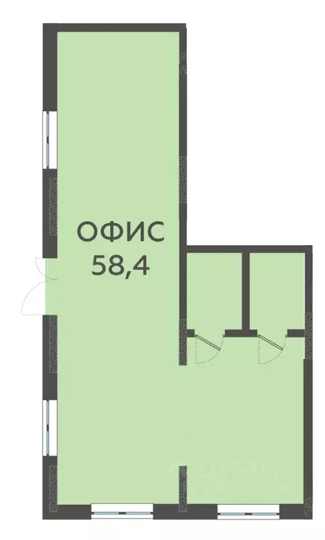 Офис в Краснодарский край, Краснодар ул. Имени Виктора Анфиногенова, ... - Фото 1