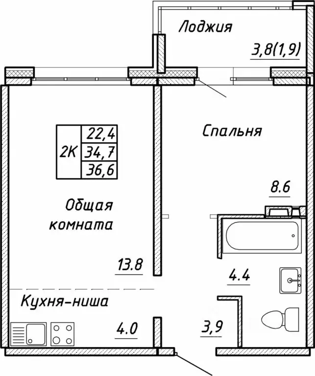 Свободной планировки кв. Новосибирская область, Новосибирск ул. ... - Фото 0