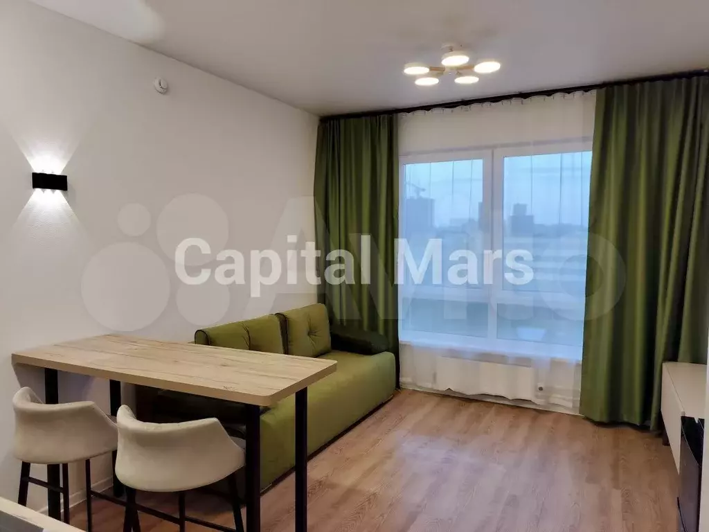 1-к. квартира, 19 м, 9/33 эт. - Фото 0