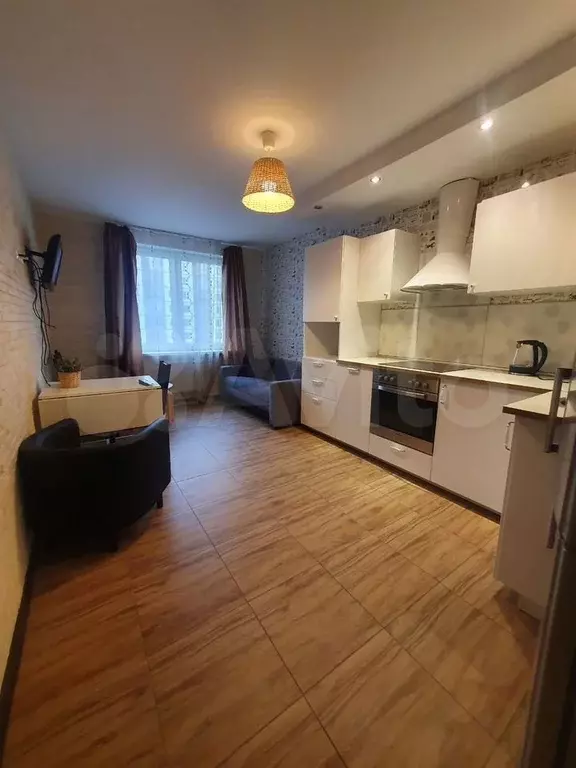 1-к. квартира, 43,4 м, 8/12 эт. - Фото 1