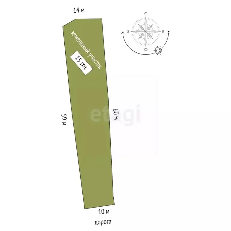 Участок в Смоленская область, Смоленск Дубровенка СНТ, 230 (8.2 сот.) - Фото 2