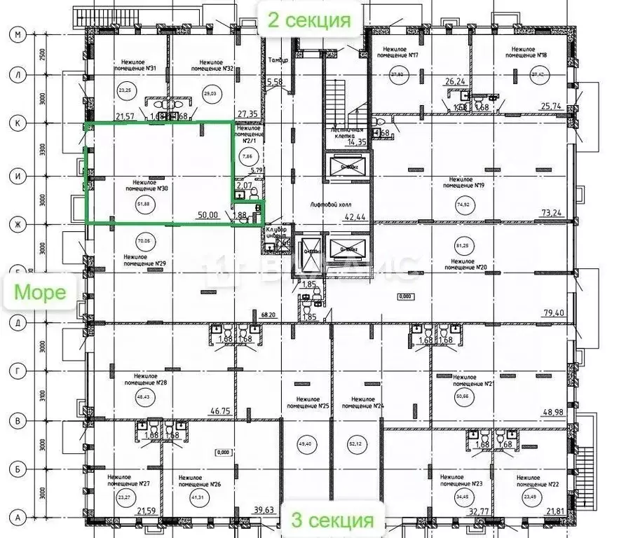 Помещение свободного назначения в Воронежская область, Воронеж ул. ... - Фото 2