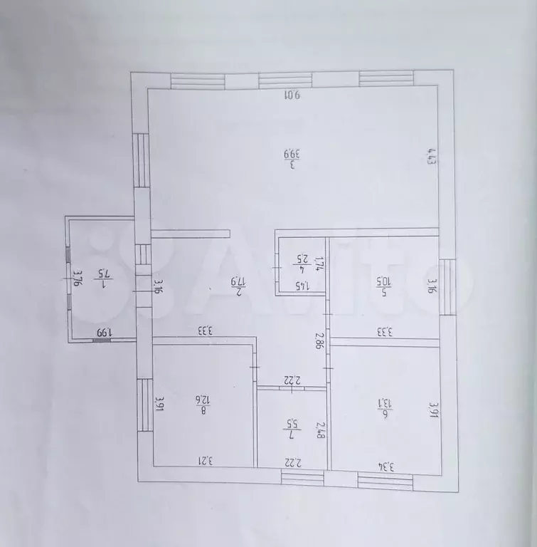 Дом 117 м на участке 8 сот. - Фото 1