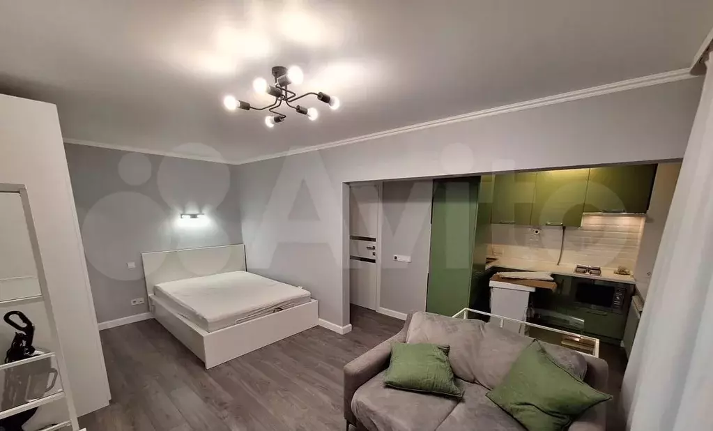 1-к. квартира, 35 м, 1/5 эт. - Фото 1