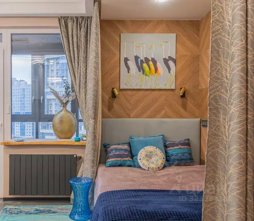 Студия Санкт-Петербург ул. Типанова, 23 (28.0 м) - Фото 2