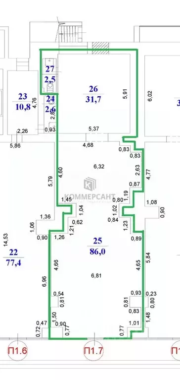 Торговая площадь в Нижегородская область, Кстово пл. Ленина, 3 (120 м) - Фото 2