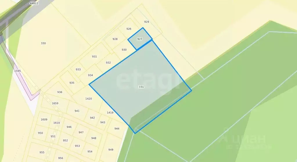 Участок в Ленинградская область, Кировский район, Путиловское с/пос, ... - Фото 2