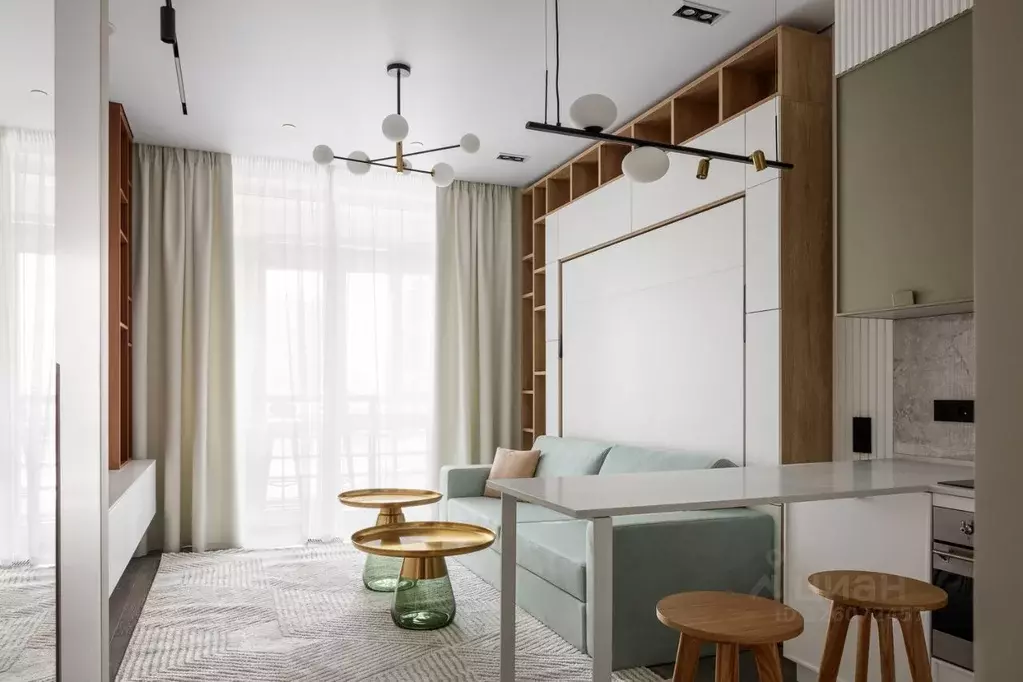 Студия Москва Флотская ул., 7к3 (33.3 м) - Фото 2