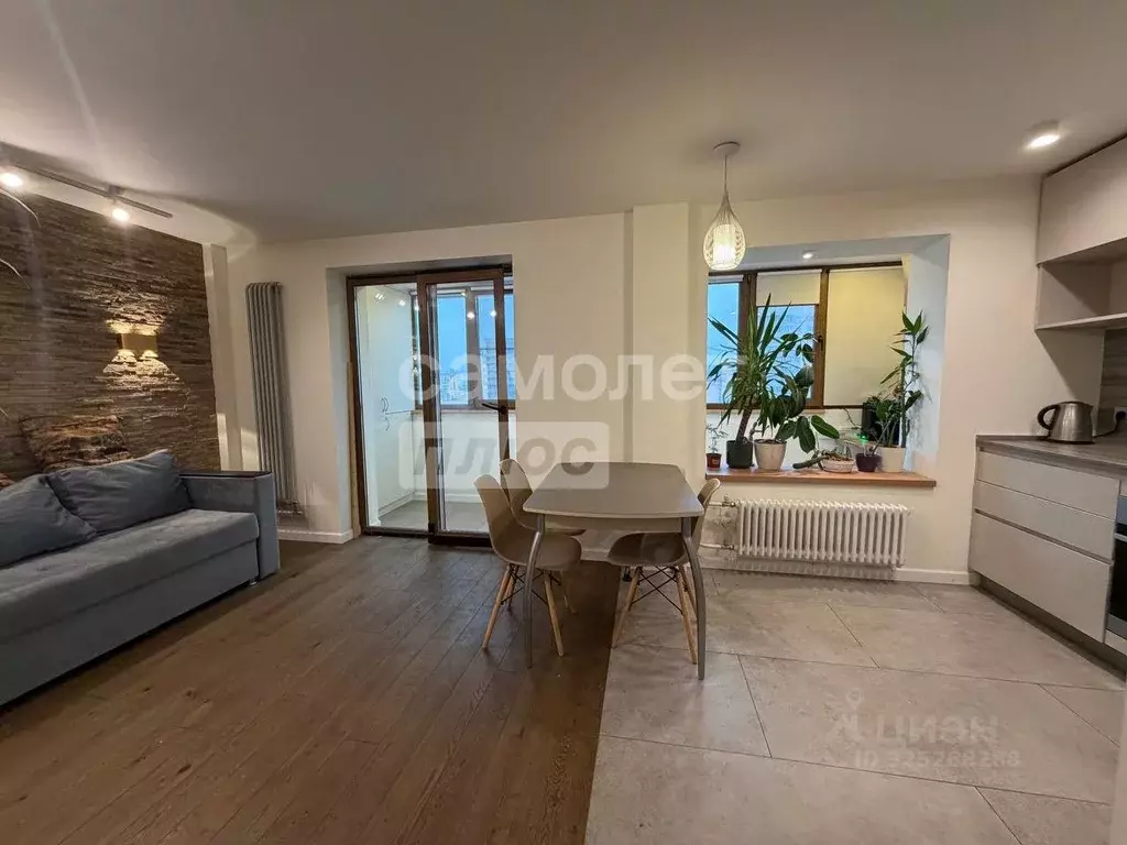 2-к кв. Москва ул. Усачева, 40 (38.3 м) - Фото 1