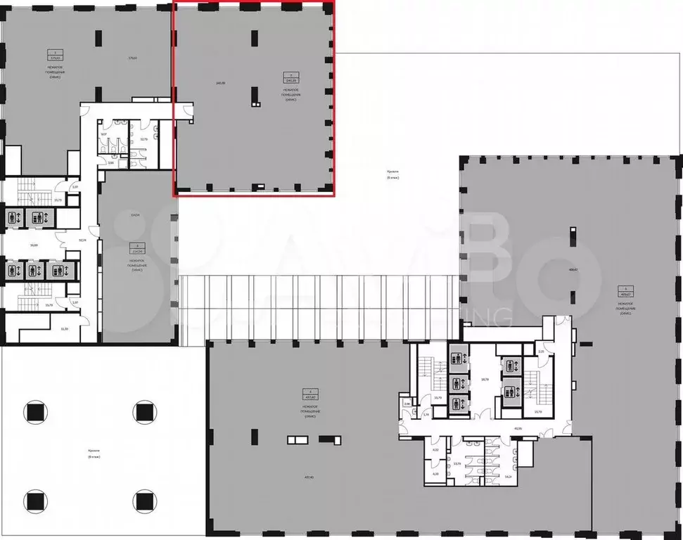 Продам офисное помещение, 240.4 м - Фото 0