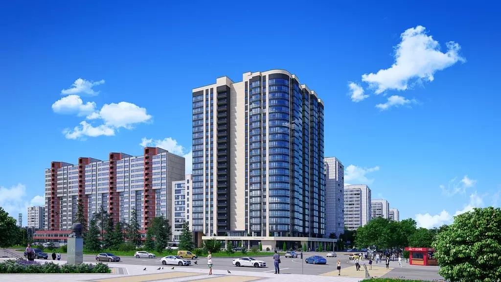 квартира-студия, 28.6 м - Фото 1