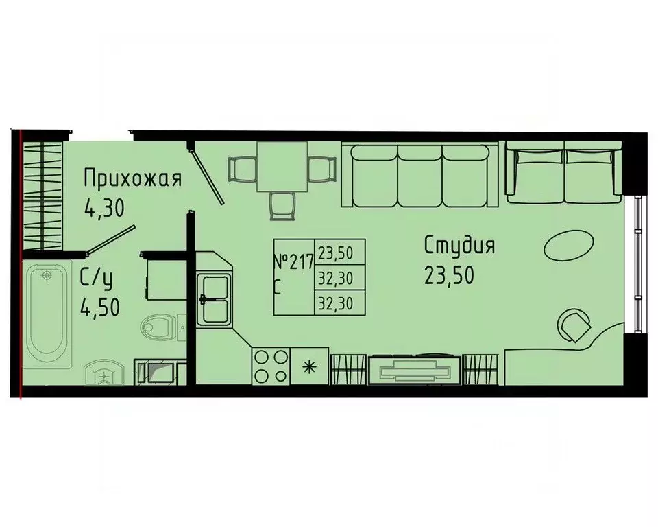 Студия Ленинградская область, Коммунар г. Гатчинский муниципальный ... - Фото 1