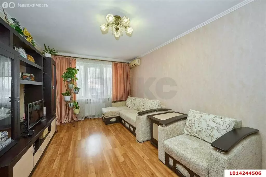 1-комнатная квартира: Краснодар, улица Красных Партизан, 105 (43 м) - Фото 1