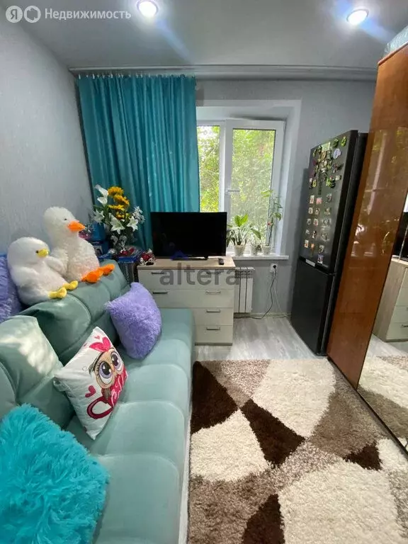 1к в -комнатной квартире (15.5 м) - Фото 1